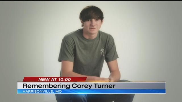 Memory of Corey Turner honored at vigil outside of Harrionsville High School