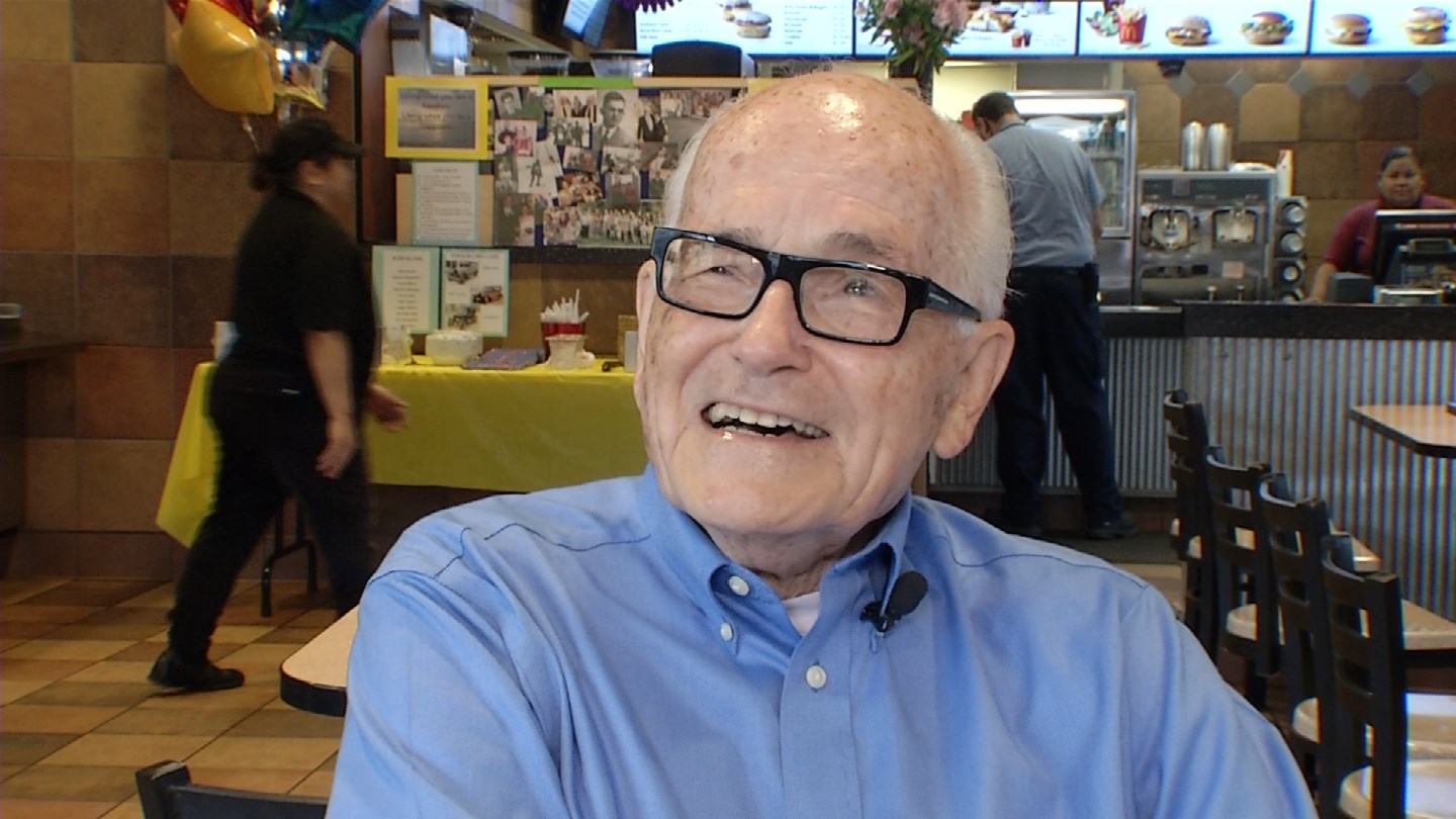 McDonald's owner, 90, claims working, fast food is secret to lon