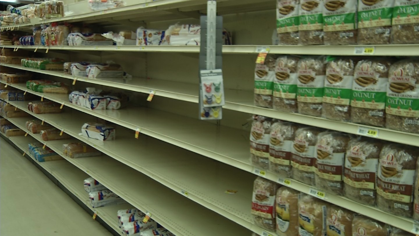 KC shoppers still turning out on Saturday for food, salt