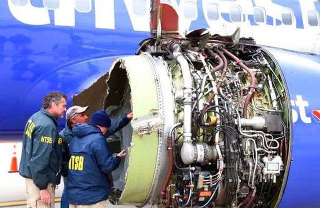 Pilot of Southwest flight with blown engine was Navy fighter with degree from Kansas university