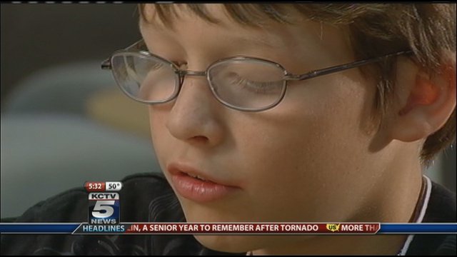 10-year-old boy shows strength, survival during storm - KCTV 5