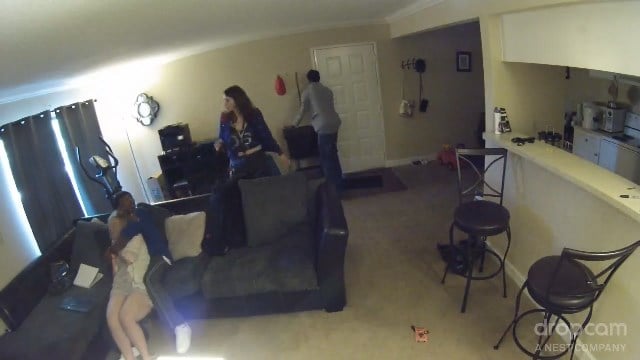 Security camera captures woman's attack during home invasion - KCTV5